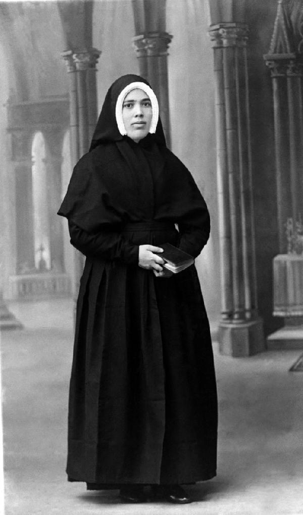 Sister Lucy in the habit of the Sisters of St Dorothy